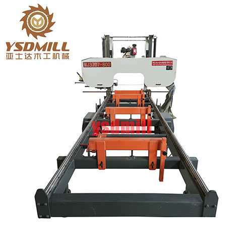 What is the purpose of horizontal bandsaw sawmill?