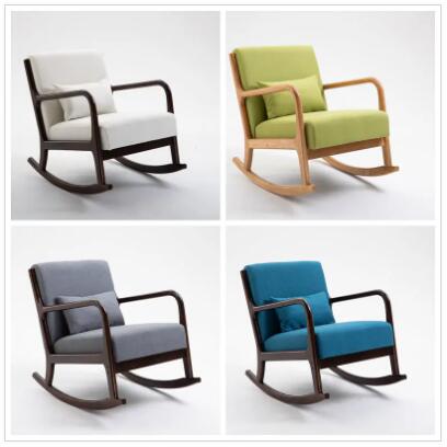 Are there any eco-friendly materials used in the production of the rocking chairs?