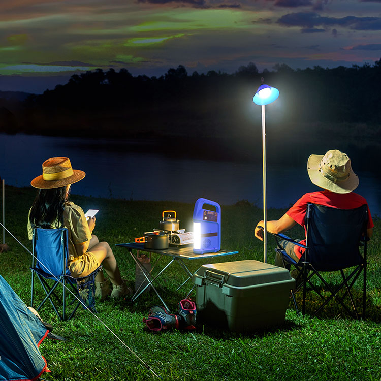 Embracing the Outdoors with the Multifunctional Solar Camping Lamp