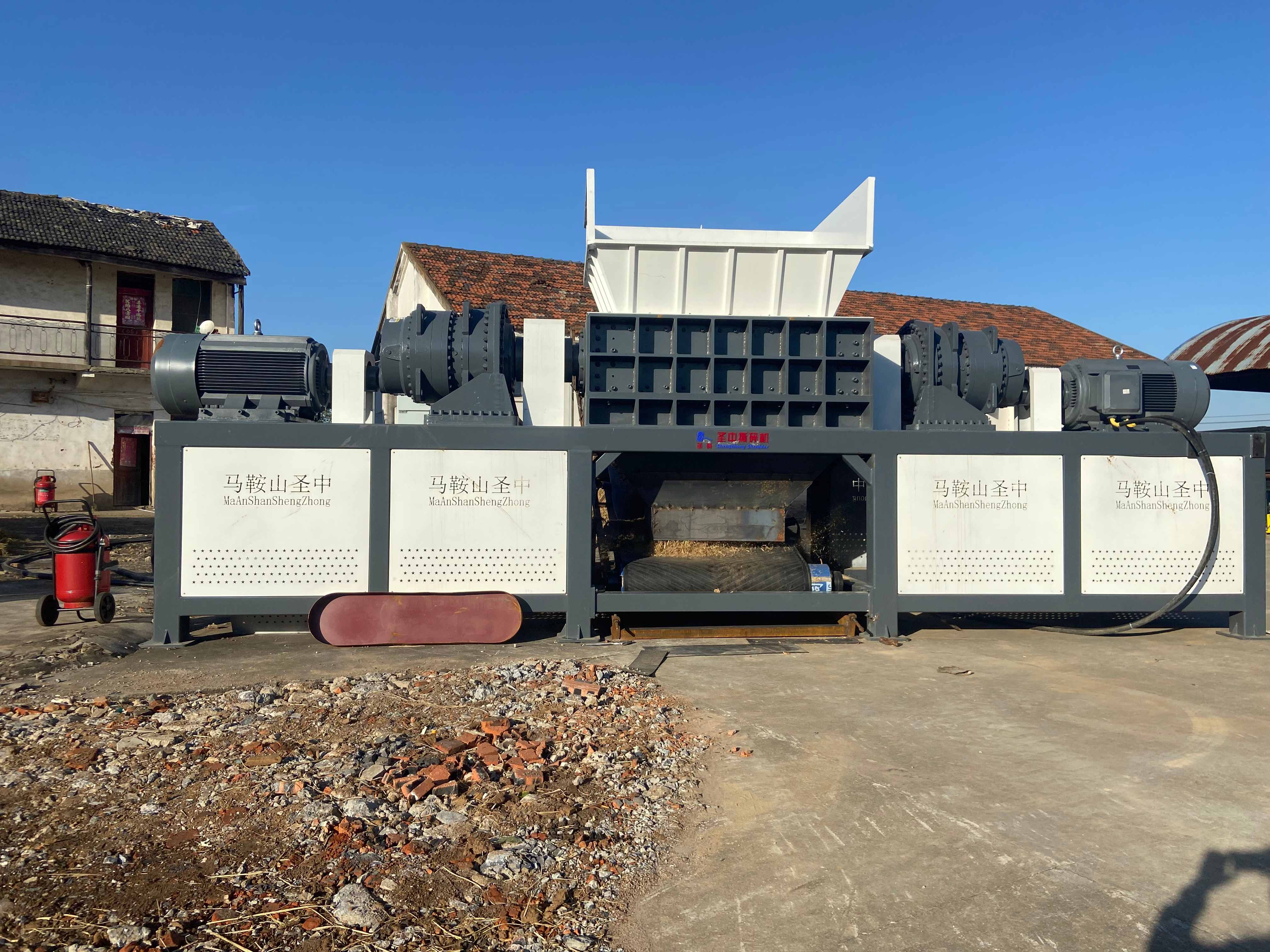 Known Tire Shredder Technologies for Efficient Recycling