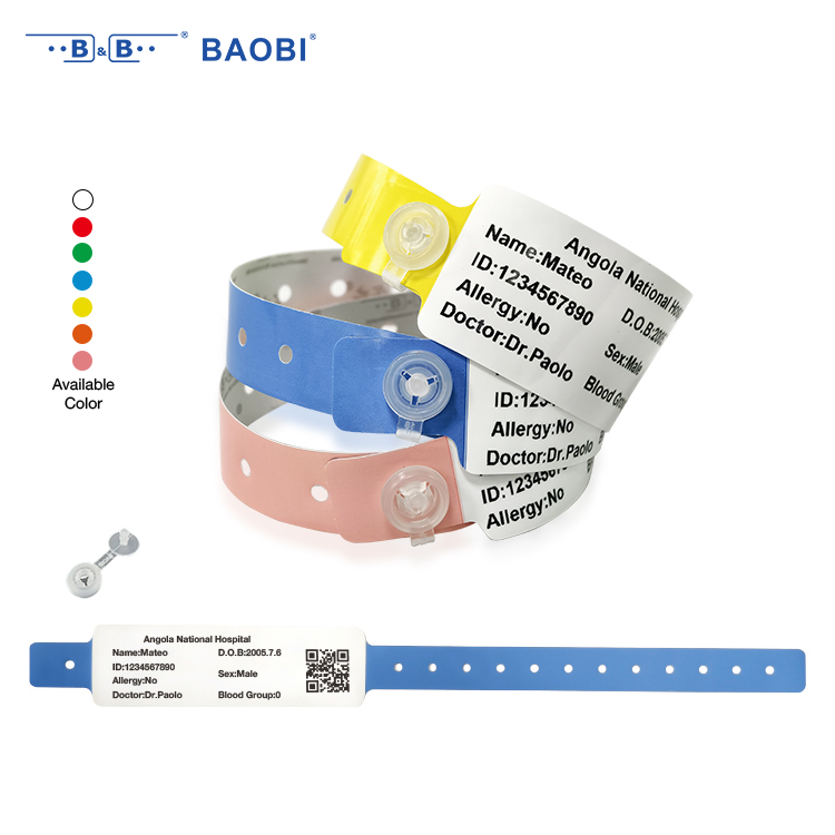 Bulk Healthcare Thermal Printable Wristbands: Streamlining Patient ID with Ease